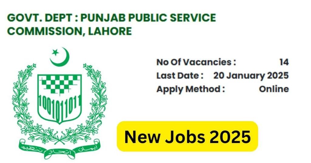 Latest Govt Jobs Vacancies Available