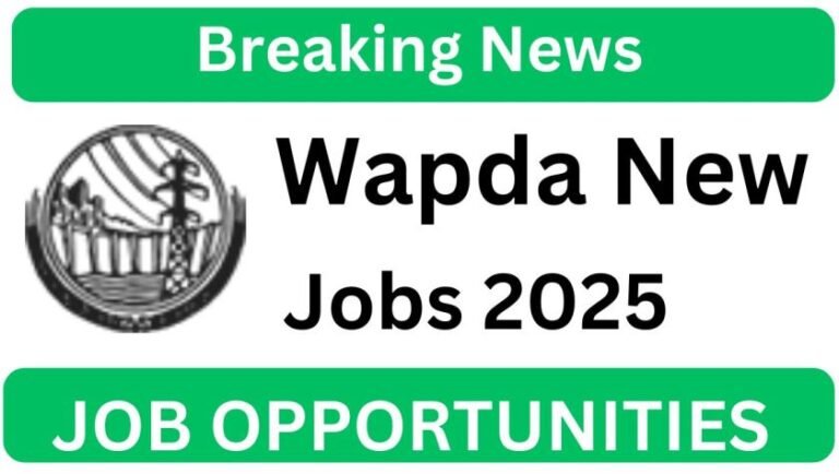 WAPDA Job Opportunities 2025